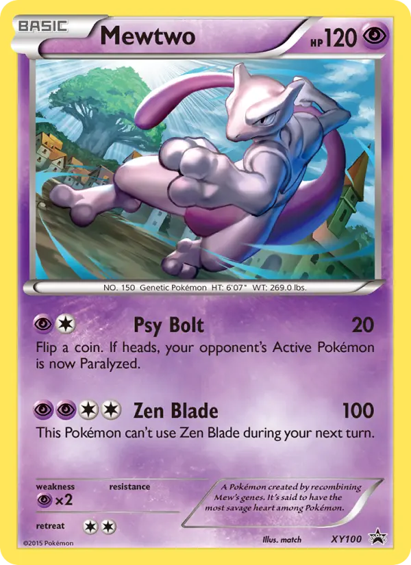 Mewtwo — catalog artwork