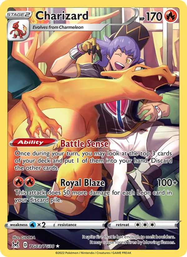 Charizard — catalog artwork
