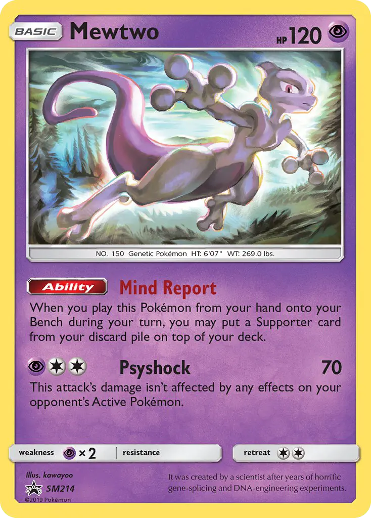 Mewtwo — catalog artwork