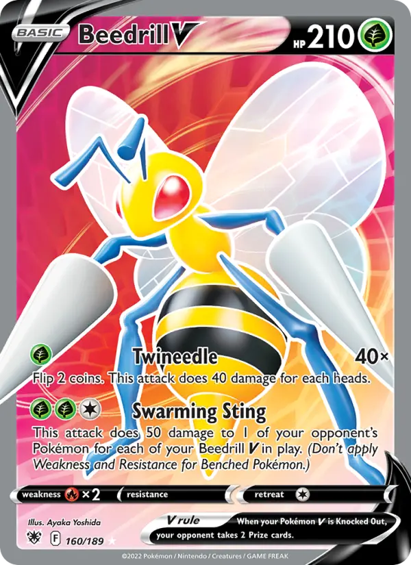Beedrill V — catalog artwork