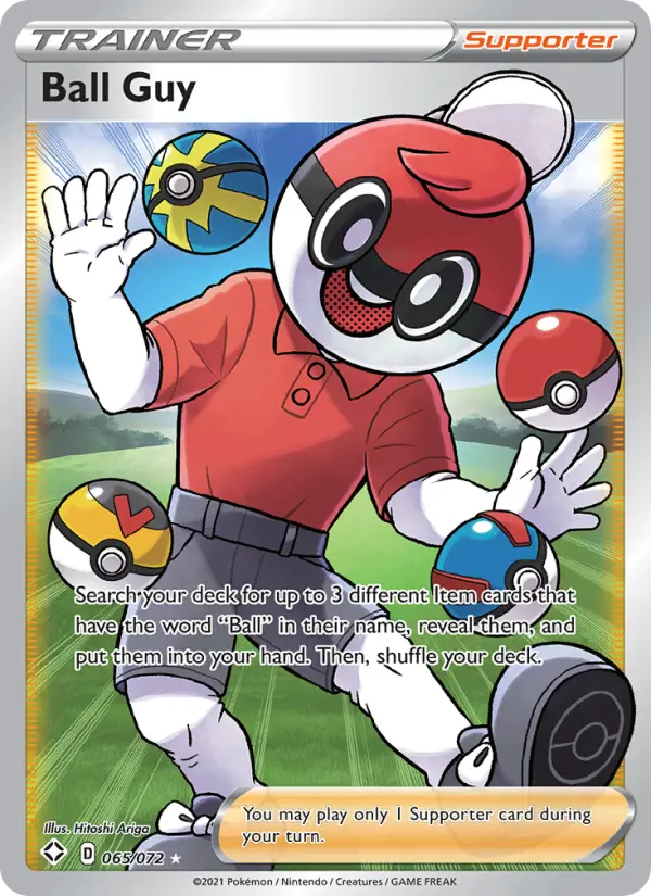 Ball Guy — catalog artwork