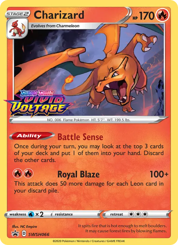 Charizard — catalog artwork