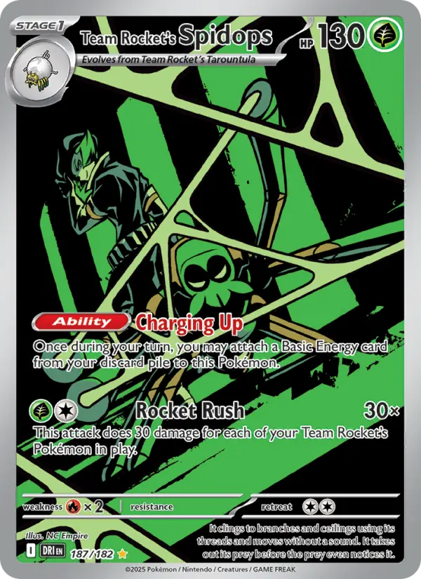 Team Rocket's Spidops — catalog artwork