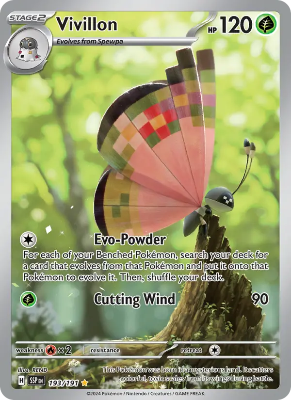 Vivillon — catalog artwork