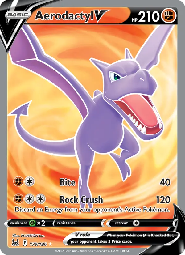 Aerodactyl V — catalog artwork