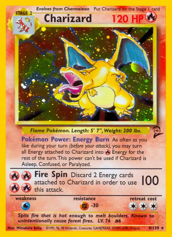Charizard — catalog artwork