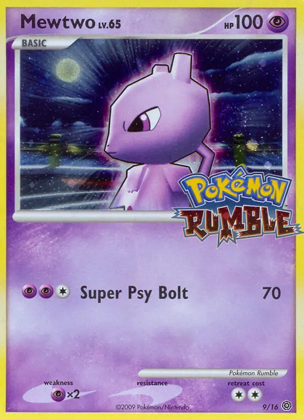 Mewtwo — catalog artwork