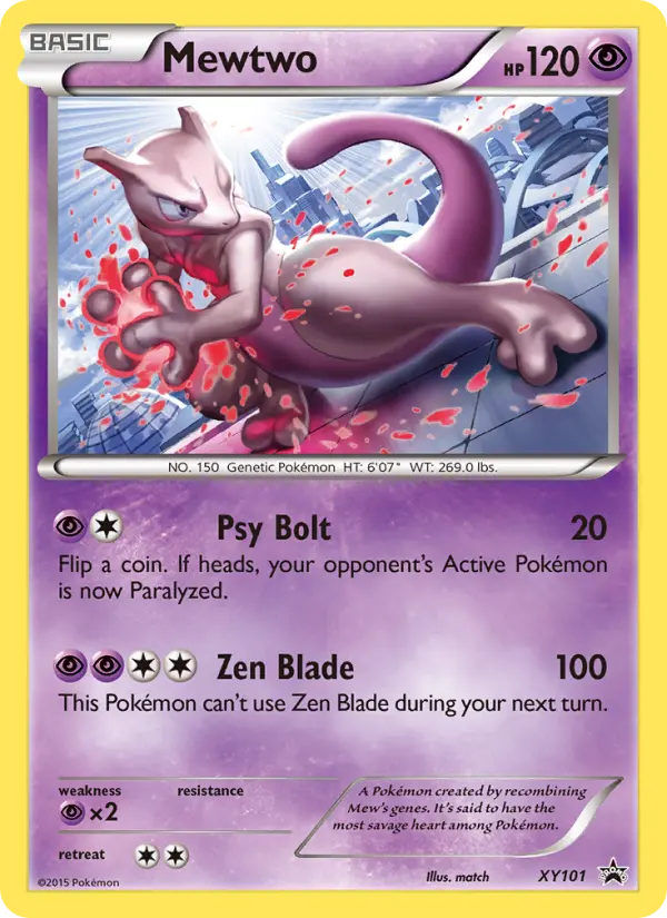 Mewtwo — catalog artwork