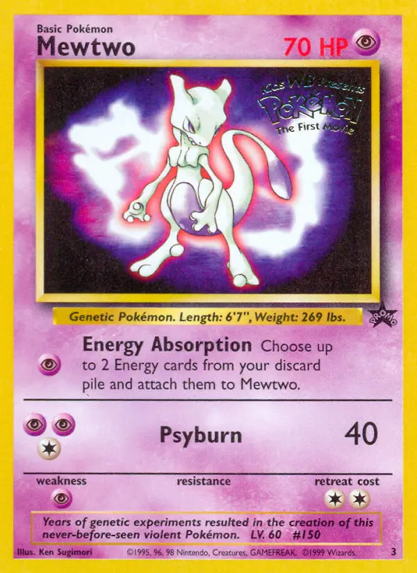 Mewtwo — catalog artwork