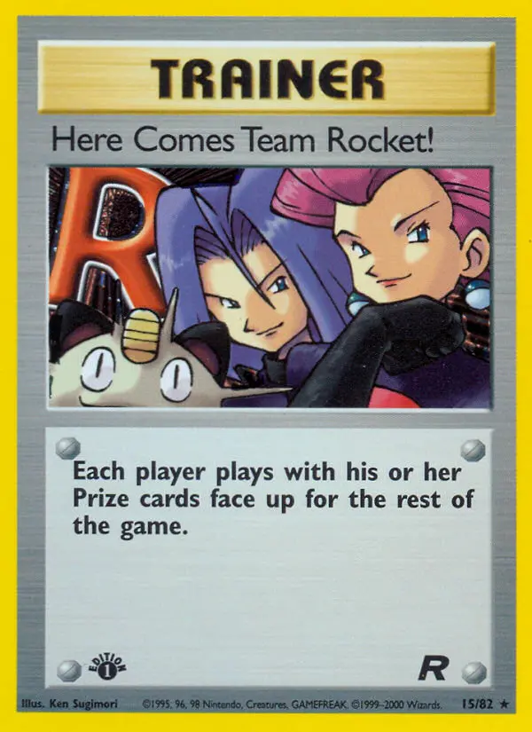 Here Comes Team Rocket! (Unlimited) — catalog artwork