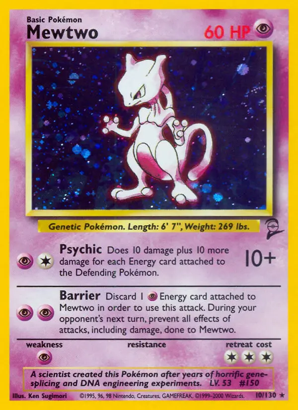 Mewtwo — catalog artwork