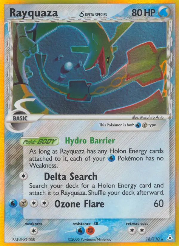 Rayquaza (Holo) — catalog artwork