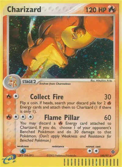 Charizard (e-Reader) — catalog artwork