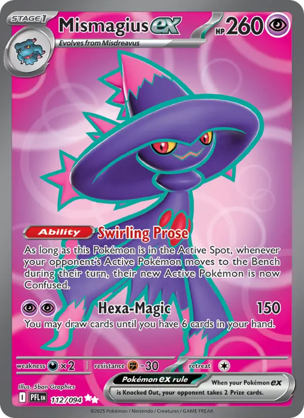 Mismagius ex — catalog artwork