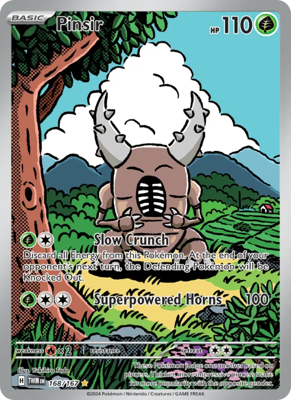Pinsir — catalog artwork