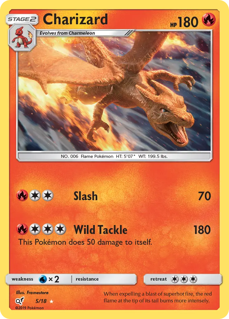 Charizard — catalog artwork