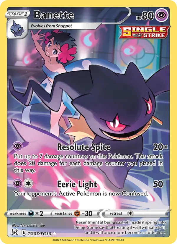 Banette — catalog artwork