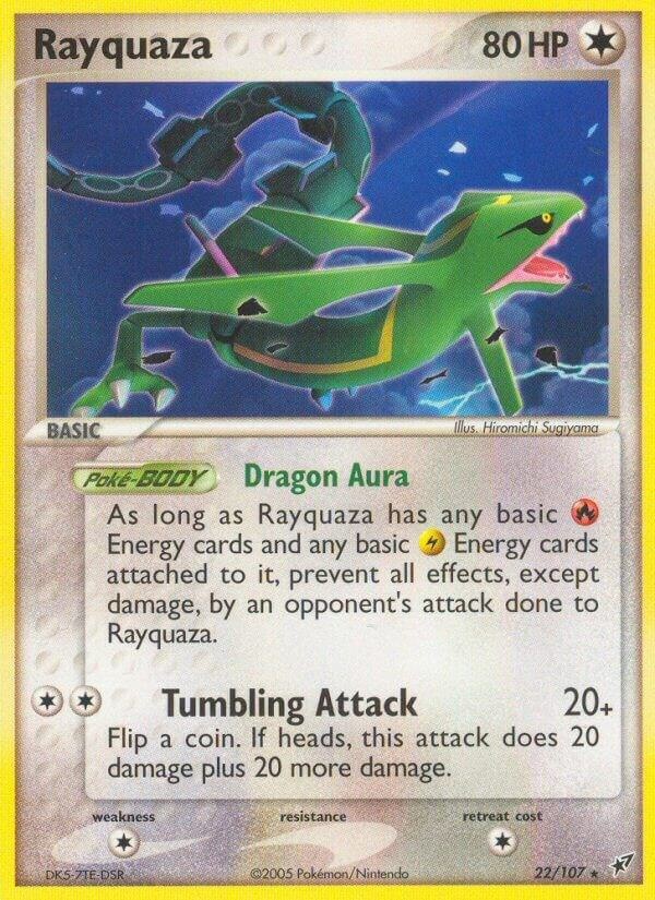 Rayquaza (Holo) — catalog artwork