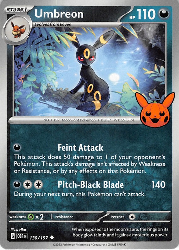 Umbreon — catalog artwork