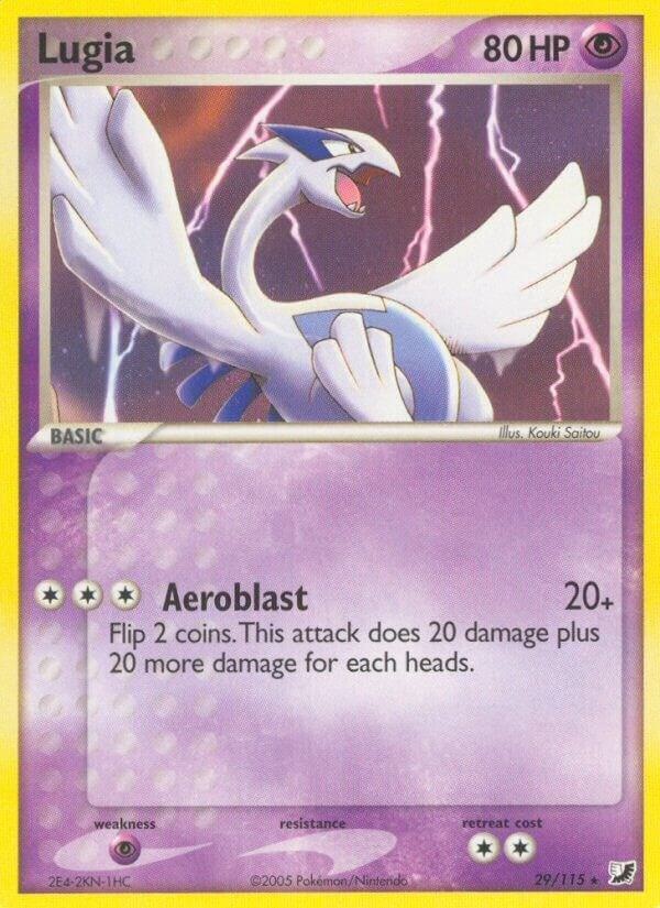 Lugia (Reverse Holo) — catalog artwork