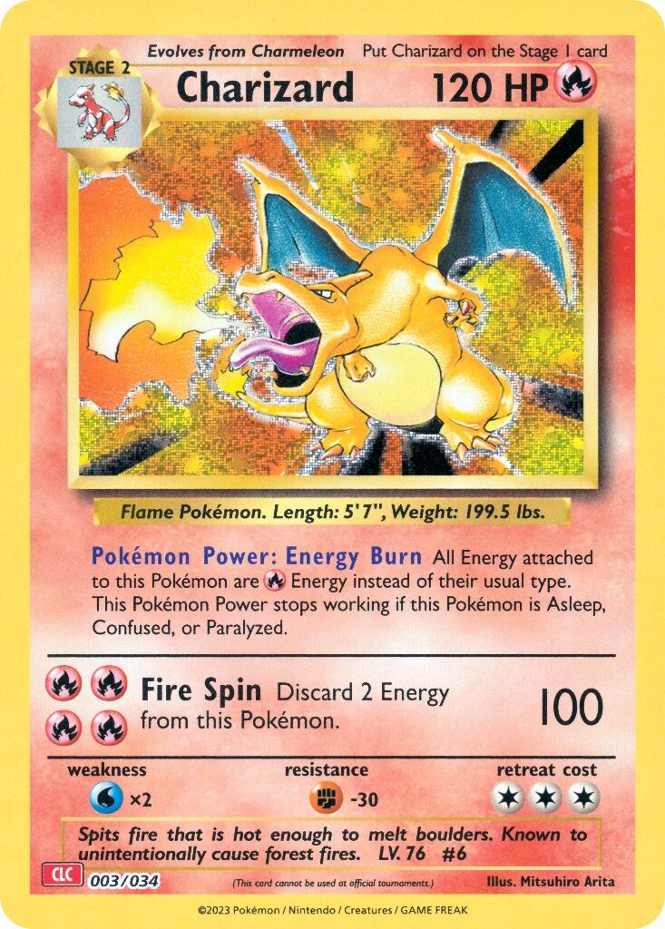 Charizard — catalog artwork